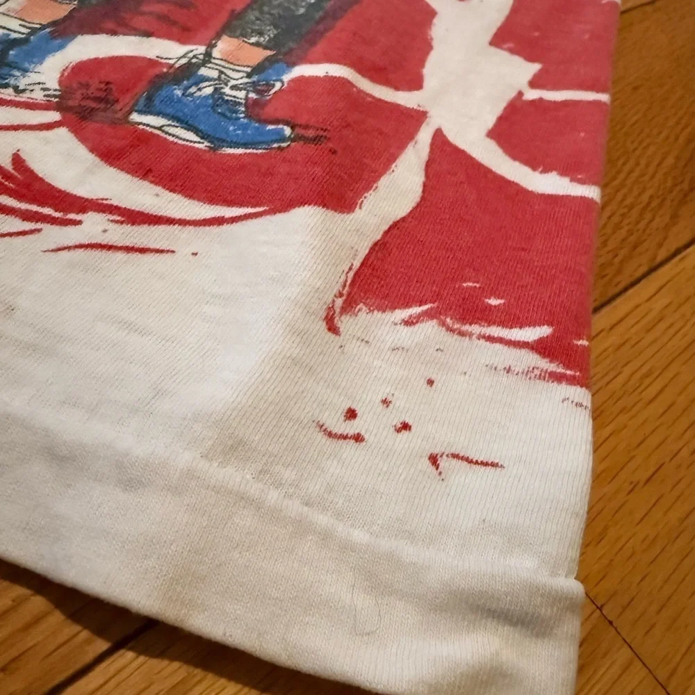 VTG 90s See You at The Pole American Flag Patriotic T Shirt Single Stitch Sz XL - Picture 5 of 14